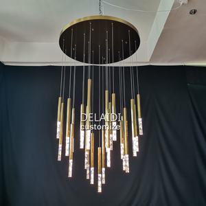 Lustre moderne <span class=keywords><strong>de</strong></span> luxe lampes Cristal Lustre maison lampes <span class=keywords><strong>de</strong></span> salon luminaire suspendu décoration lustre en cristal <span class=keywords><strong>de</strong></span> roche - Product Image 1