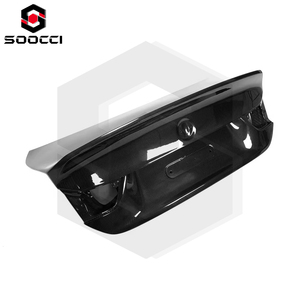 In fibra di carbonio CSL stile del cofano del bagagliaio per <span class=keywords><strong>BMW</strong></span> <span class=keywords><strong>4</strong></span> <span class=keywords><strong>serie</strong></span> <span class=keywords><strong>F32</strong></span> 420i 430i 440i F82 M4 <span class=keywords><strong>Coupe</strong></span> auto copri bagagliaio posteriore del cofano del bagagliaio - Product Image 2
