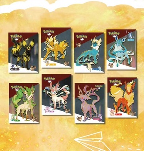 YUNYOU 2 Lot de cartes de collection Pokémon Polaroid, incluant des cartes rares <span class=keywords><strong>Pikachu</strong></span> et Eevee, avec film <span class=keywords><strong>photo</strong></span> détachable, pour jeu de cartes et de société, jouets - Product Image 3