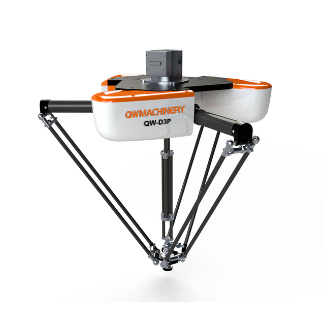High Quality Food Industrial 3 Axis Pick Place Delta Parallel Robot Customized Provided Packing CN;HEB 150KG Farms QWPR CE QW