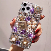 Coque de téléphone Water Crystal pour Apple 17 16 15/13 - Coque souple transparente anti-chute de style japonais et coréen, vente en gros pour iPhone 14/12