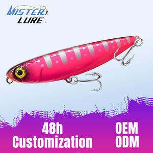 MISTER LURE Zoetwater Drijvend Slow Pitch Robotische Sticker Holografische Groothandel Kunststof Pencil Hard Lure - Product Image 1