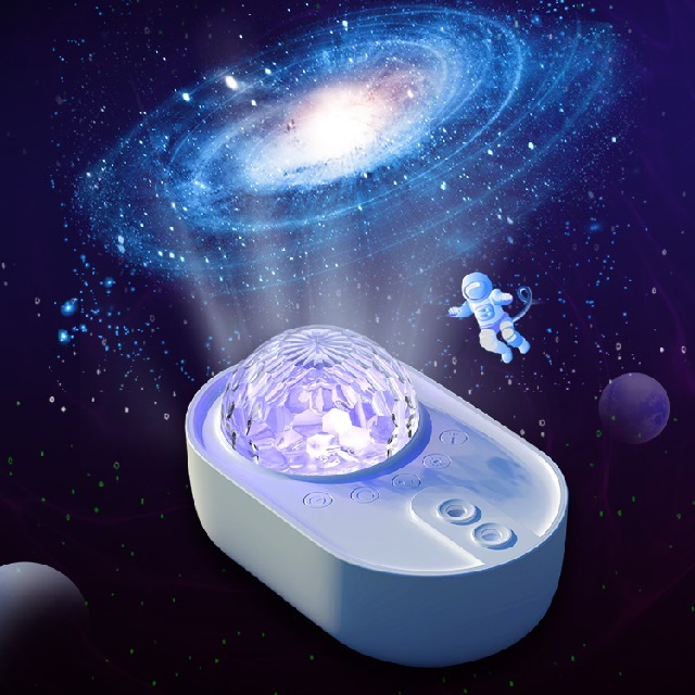Star Projector Galaxy Light Starry Night Light Projector for Bedroom With Music Ocean Wave Sky Light Mode