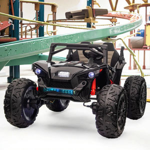 Elektrische auto voor kinderen, 24V accu aangedreven, met LED-verlichting, rijautootje voor grotere kinderen, <span class=keywords><strong>2</strong></span>-zits met afstandsbediening - Product Image 6