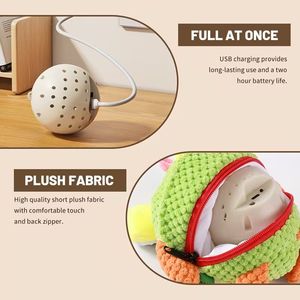 Juguete Interactivo de Peluche para Perros, Pelota Saltarina Eléctrica que Canta y Baila, Juguete de Ejercicio para Mascotas para Jugar en Interiores - Product Image 3