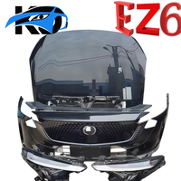 Aksesoris Mobil Asli Kap Mesin Fender Nose Cut Assy dengan LED Radiator Kondensor Kipas Lampu Depan Bumper Mobil untuk Mazda EZ6 2024 2026
