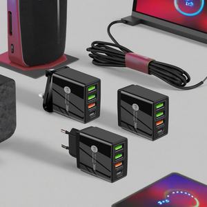 Cargador de Teléfono Móvil en Oferta, 36W 5V/4A, Carga Rápida, 3 Puertos USB, Adaptador de Viaje Multi-Puerto para Teléfono Móvil - Product Image 6