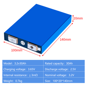 Batterie <span class=keywords><strong>de</strong></span> stockage LiFePO4 prismatique à semi-conducteurs Gotion 3.2V 30AH pour usage domestique, VR et tramways, 5000 cycles, 52ah 102ah 150ah 314ah 330ah - Product Image 3