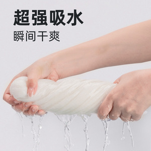 Serviette de bain jetable 60cm x 120cm extra large, épaisse, absorbante, simple couche, en tissu non tissé, pour les voyages et les affaires - Product Image 4