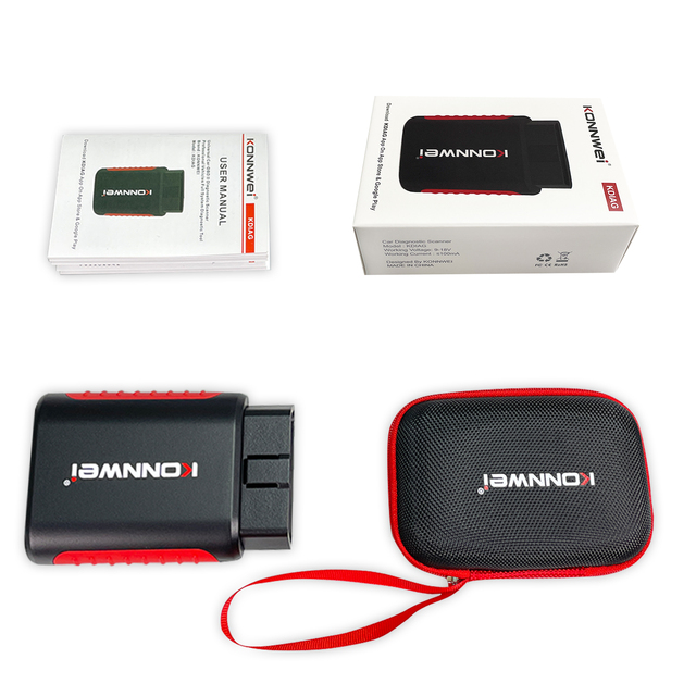 Car Scanner Diagnostic Tool 2023 Vehicle Tools Multiple Car Brands Obd2 Scanner Diagnostic Tool bluetooth 5.0 Konnwei Kdiag