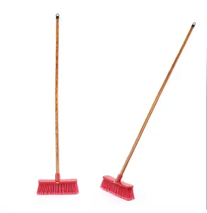 木材价格合适的顶级优质扫帚和地板清洁扫扫刷