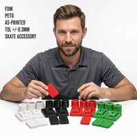 Accesorios para Patinetas Impresos en 3D con Tecnología FDM, Separadores de Ruedas de PETG, Piezas Personalizadas para Patinetas, Equipo Deportivo OEM
