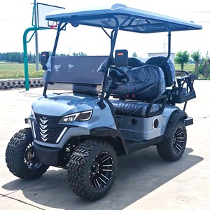 Voitures de golf électriques 4 places de haute qualité, alimentées par une batterie au lithium 72V 5KW, prix bas, buggy - Product Image 1