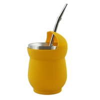 Tasse isotherme de voyage pour Yerba Maté avec paille Bombilla, Gourde à Yerba Maté