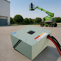 Batterie LiFePO4 36V 100Ah pour plateforme élévatrice à ciseaux, cycle profond, BMS intelligent, vente en gros usine OEM ODM