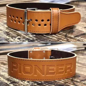 Pioneer Cut Weight lifting power belts with Single Prong Best Seller 2020