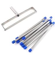 Diamètre 13,65 mm Acier inoxydable 304 avec étui de protection en plastique Extrusion Mayer Rod
