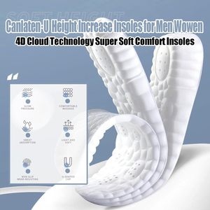 Solette in Memory Foam 4D per Aumento di Altezza, Rialzo per <span class=keywords><strong>Tallone</strong></span>, Morbide, Traspiranti, Assorbimento degli Urti, Anti-Fatica per Uomini e Donne - Product Image 2