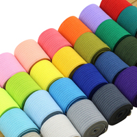 Sangle en nylon de 2 pouces Ruban de sangle coloré Sangle en tissu Emballage personnalisé Ruban en polyester jacquard pour chaussures pour chaussures