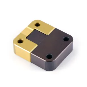 Interlocks laterali in oro nero con rivestimento Dlc massima resistenza alla corrosione blocco di posizionamento