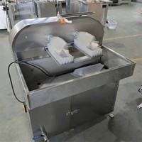 Machine à laver les bouteilles en verre durable de type rotatif avec fonction de retrait d'étiquettes pour l'industrie brassicole