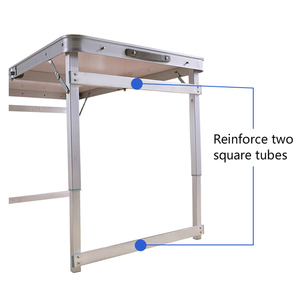Schlussverkauf Aluminium Draussen <strong>Pliante</strong> w Picknick Koffer <strong>Table</strong> De Et Chaises Ensemble Camping Pliables <strong>Pliante</strong> w Avec Chaises - Product Image 5
