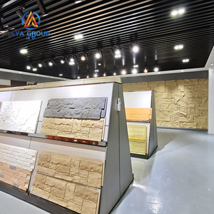 แผงหินปูปูตกแต่งผนังหรูหราทำจาก PU แผ่นหินปูผนังจำลองแผงติดผนัง - Product Image 4