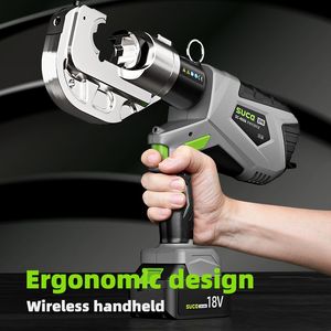 Herramienta de prensado hidráulica <span class=keywords><strong>SUCA</strong></span>, herramienta de prensado de cable alimentada por batería, crimpadora eléctrica - Product Image 4