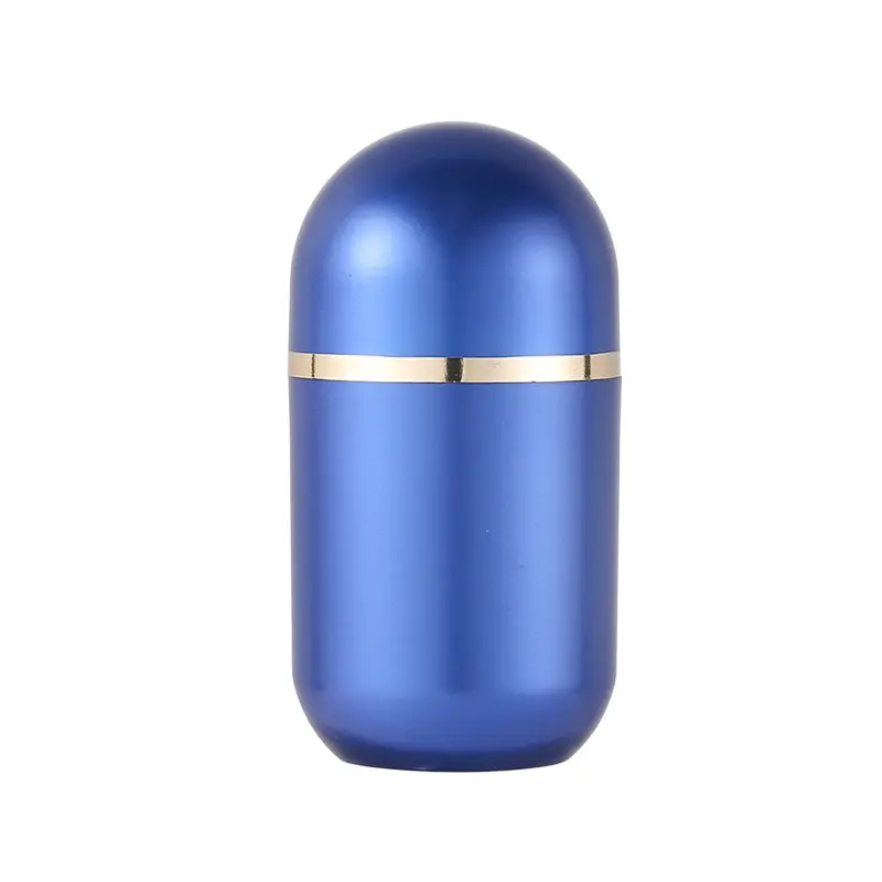 AUF LAGER Plastik flasche für Pillen Kapseln Gesundheits produkte Ölgemälde PS Acryl flaschen Lebensmittel qualität Bullet Sharp Design