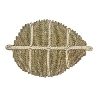 Napperons Bohèmes en Papyrus Tressés à la Main, Écologiques, Anti-Brûlure, avec Isolation Thermique pour Fêtes et Sous-Verres/Sous-Plats