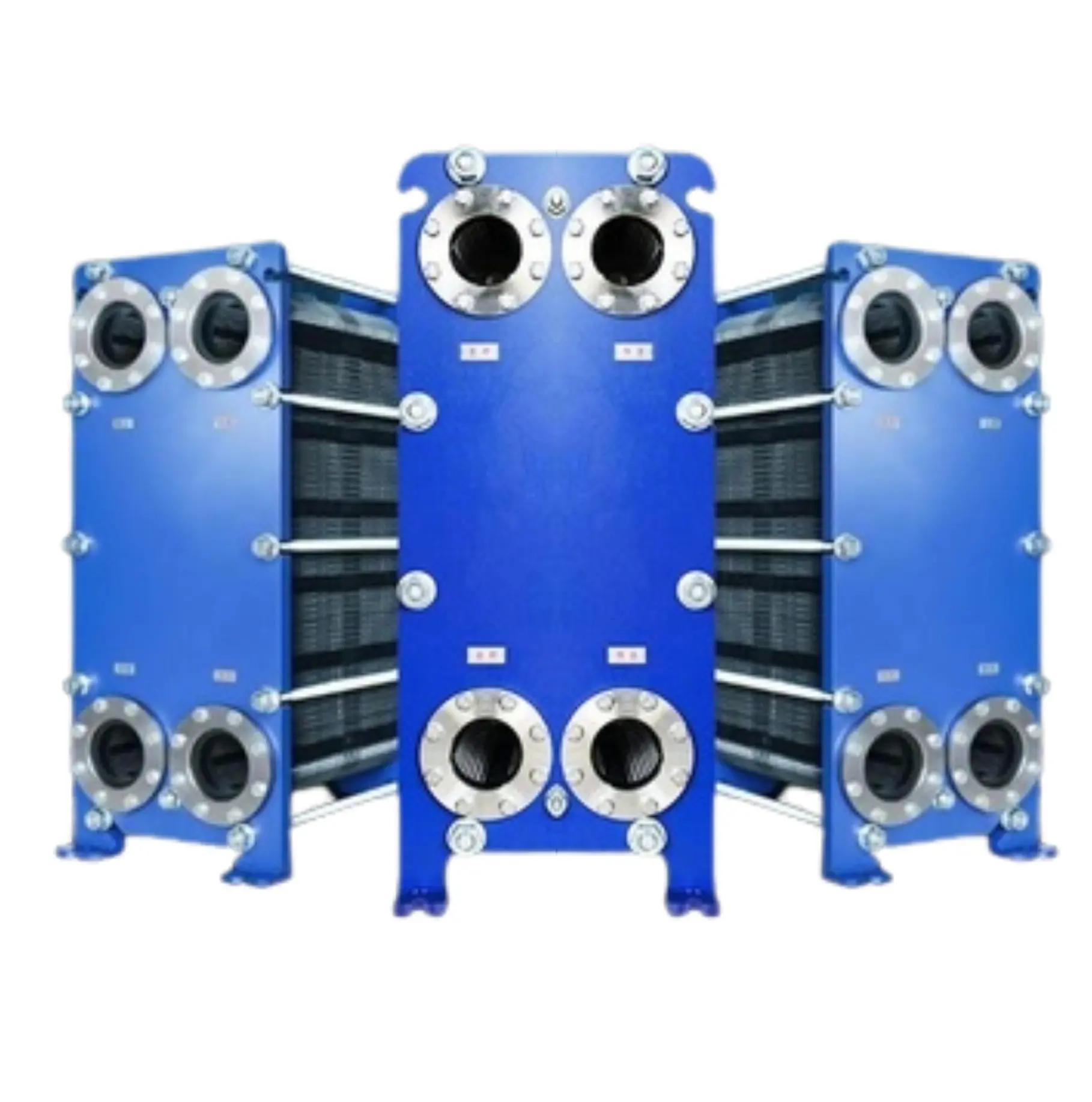 Plate Heat Exchanger Customized As Top Brands Cooling And Heating High Efficiency Semi-Welded Plate Heat Exchanger