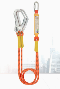 Harnais demi-corps pour travaux en hauteur, <span class=keywords><strong>corde</strong></span> de sécurité extérieure, connexion rapide, ceinture de sécurité en acier à 3 points, durable, résistance à la rupture 1200 kg - Product Image 5