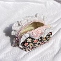 Tissu personnalisé Mini Bagages Nouvelle Pochette de Voyage Maquillage Doux Trousse de Maquillage pour Cosmétique