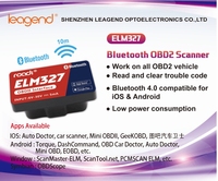 Compatible con todas las aplicaciones mini OBD bluetooths 4,0 ELM327 Escáner obd2 Herramienta de diagnóstico Bluetooth OBD ITrouble Code Herramienta de diagnóstico