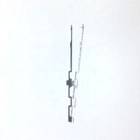 Aiguilles à tricoter en métal pour machine à tricoter circulaire, pièces détachées textiles