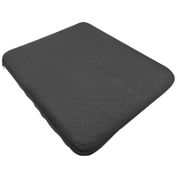 Coussin de siège en gel d'été Coussinets de chaise respirants avec housse de siège en maille pour soulager la pression Douleur du dos du coccyx-Chaise de bureau à domicile