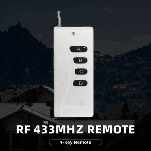 Fengbaode dài khoảng cách 433MHz RF AK-1000-4A học tập mã 4-<span class=keywords><strong>key</strong></span> không dây nhà để xe điều khiển từ xa <span class=keywords><strong>LED</strong></span> chỉ số ánh sáng cho điện - Product Image 6