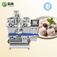 Ligne de machines industrielles automatiques à haute capacité pour la fabrication de pâtisseries mochi, biscuits, crèmes glacées, produits végétaux et céréaliens