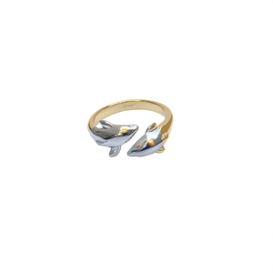 Fashion <b>Rings</b> 316L Stainless Steel PVD Gold Plating Sustainable Resistant Design - Product Image 2