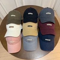 Casquette de baseball 6 panneaux en sergé de haute qualité pour enfants Wins Flying, toutes saisons, couleur macaron classique, tendance mode décontractée pour garçons et filles