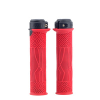 ODI-Empuñaduras antideslizantes de silicona para manillar de bicicleta plegable, goma de bloqueo para descenso, todoterreno, BMX, bicicletas de carretera, bicicleta de montaña