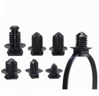 Attaches de fixation pour câbles FT4/2 pièces avec clip de câble / Boucle de fixation séparée pour faisceau de câblage automobile / Supports de câbles style Hellermann