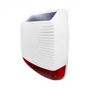 Solar Powered <strong>GSM</strong> Wireless Motion Sensor Strobe Siren Anti-Theft Burglar <strong>Alarm</strong> <strong>System</strong> Metal Construction 100-200m Detection - Product Image 4