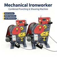 Machine de poinçonnage et de cisaillement multifonction QA32-10B pour profilés en acier et cornières en acier