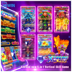 Klassieke Boksen Arcade Machine Groothandel Skill Games 5 In 1 Skill Game Board Met Nudge Game