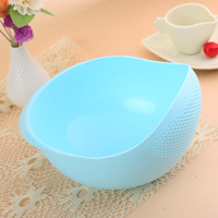 Plastic Wassen Rijst Zeef Keuken Multi-Functionele Wasmand Afvoer Water Wassen Rijst Wassen Fruit En Groente Bassin