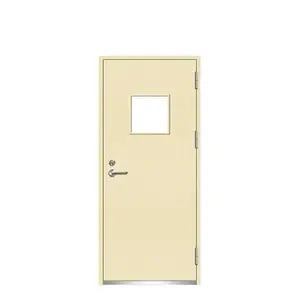China Supplier Fire Resistant Proof Rated Emergency Exit Security Door