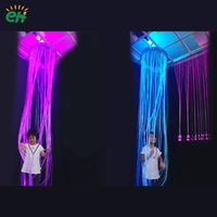 Kits d'éclairage à fibres optiques sensorielles scintillantes, lumière LED à fibres optiques pour enfants autistes, enfants handicapés et personnes âgées