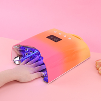 Enchanteur CA Sunset Color Lampe à ongles rechargeable Lampe à LED UV Fournitures pour ongles sans fil Salon professionnel Sèche-vernis à ongles en gel