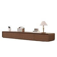 Ensemble de meuble TV et table basse en bois massif, style moderne minimaliste multifonctionnel, pour salon, meubles assortis pour la maison